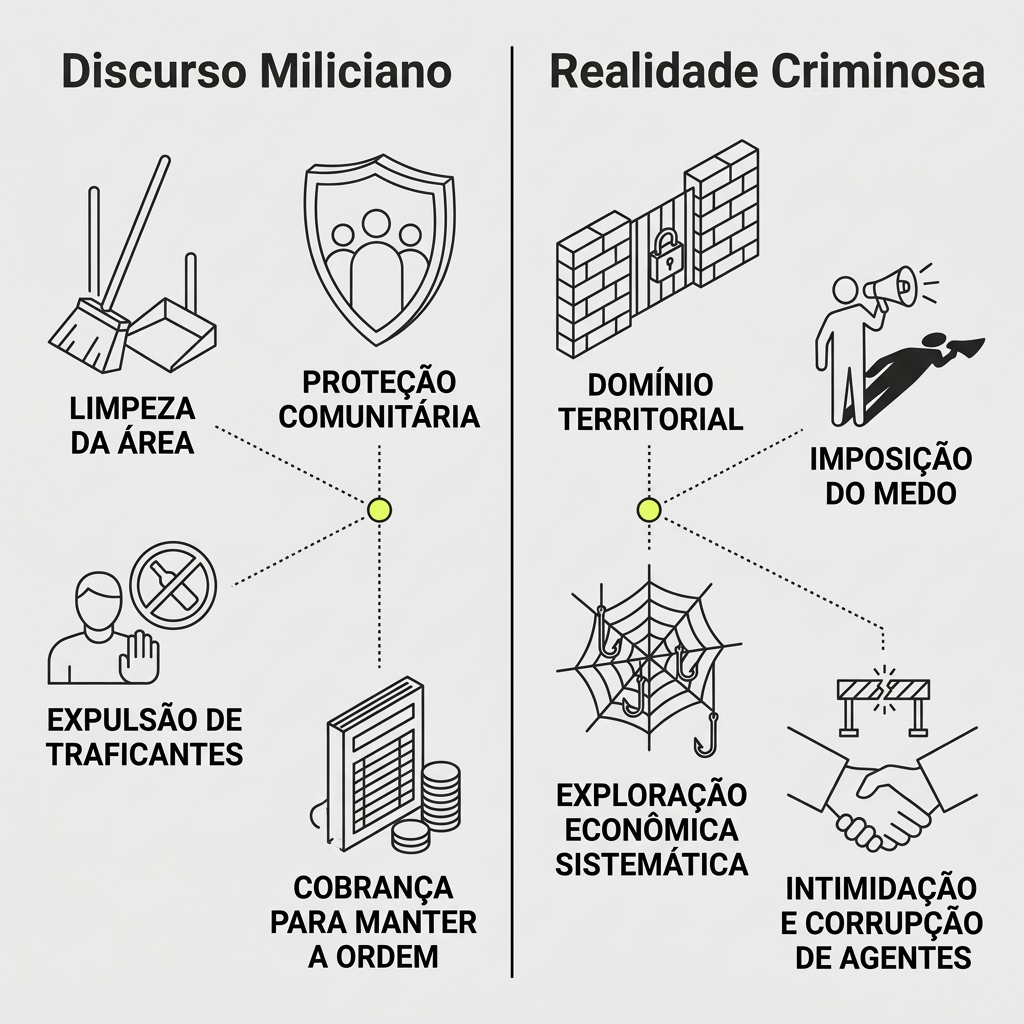 Cidade com divisões estruturais
